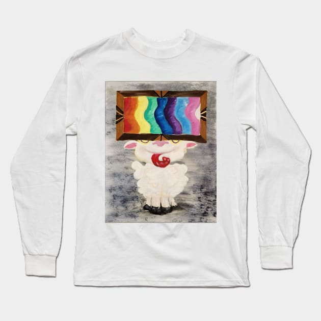 Queer Sheep Long Sleeve T-Shirt by ARSTees